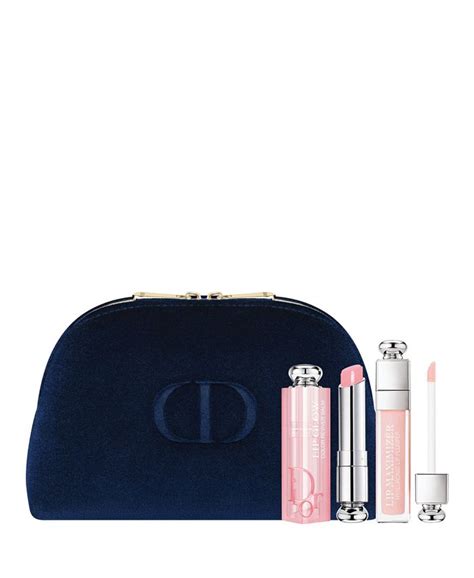 dior 3 piece gift set|christian dior lipstick gift set.